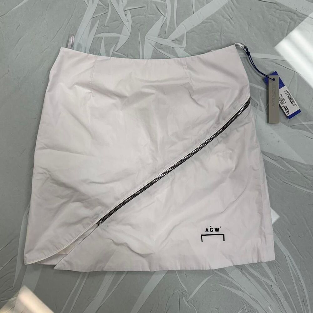 A Cold Wall Asymmetrical Mini Tennis Skirt
